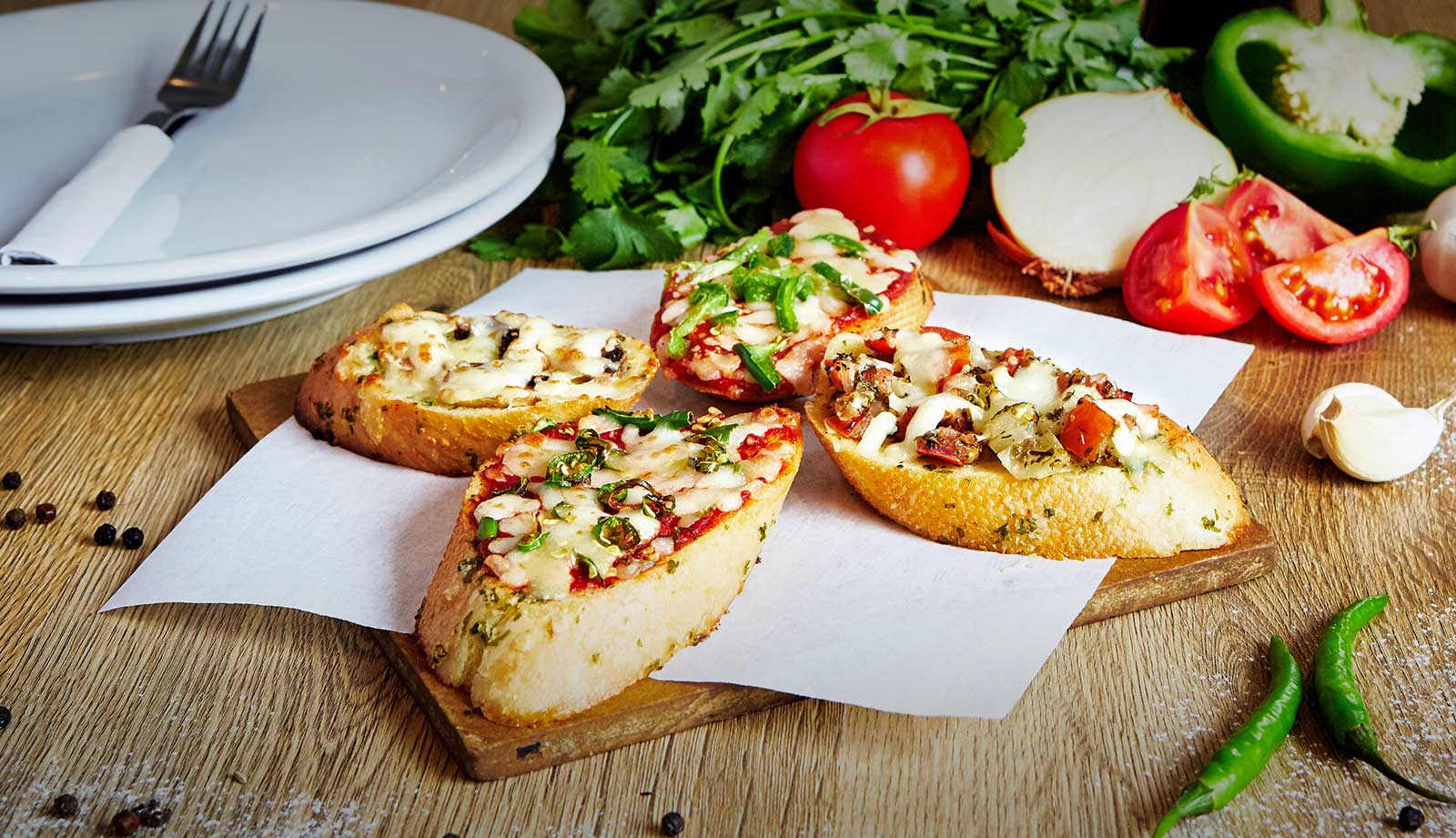 Pizza Parlour - Garlic Bread