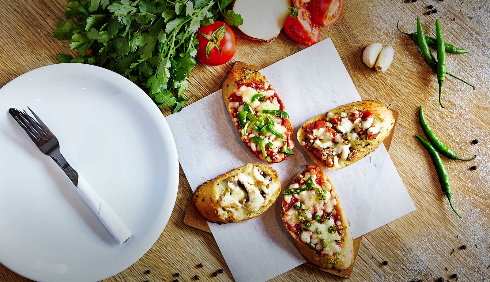 Pizza Parlour - Garlic Bread